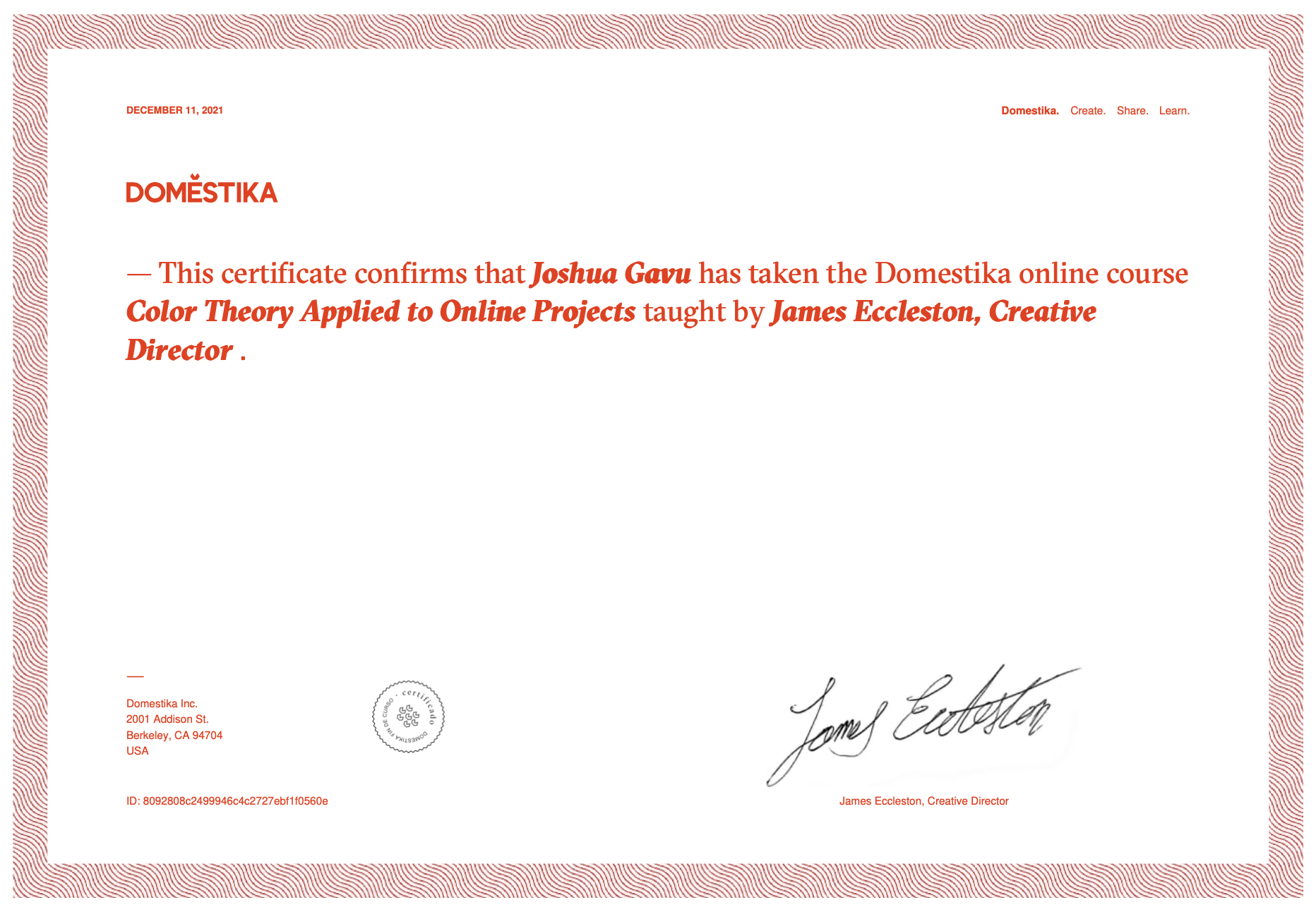 Product School Certificate